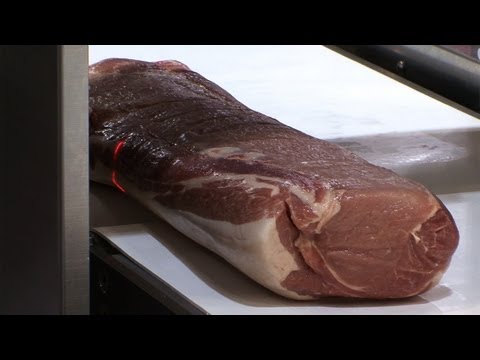 Intelligent meat slicer uses 3D imaging to cut perfect slices every time #DigInfo