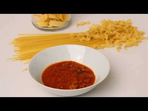 Homemade Meat Sauce Recipe - Laura Vitale - Laura in the Kitchen Episode 449