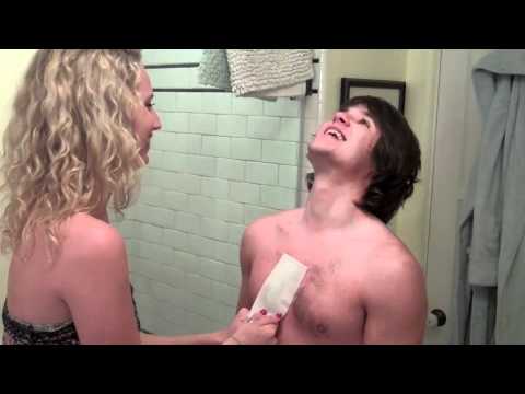 Devon Werkheiser- Chest Waxing