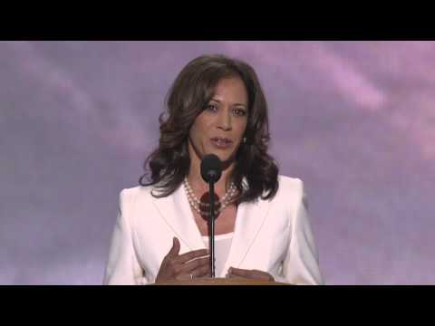 California State Attorney General Kamala Harris at the 2012 Democratic National Convention