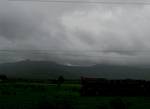 Rain - Monsoon - black clouds in the sky, India