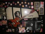 Bob Marley Epiphone guitar at his birthplace in Nine Mile, Jamaica.