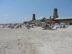 Jacob Riis Park, park of the Jamaica Bay Unit of Gateway National Recreational Area and a National Historic Place, New York.