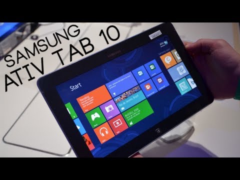 Samsung ATIV Tab Unveiled (10.1