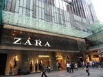 Zara Store, Pitt Street Mall, Sydney