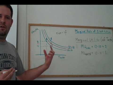 6. Marginal Rate of Substitution and Marginal Utility