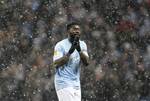 Manchester City's Kolo Toure during his team's Europa League soccer match against Red Bull Salzburg at The City of Manchester Stadium, Manchester, England, Wednesday Dec. 1, 2010.