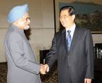 The Prime Minister, Dr. Manmohan Singh and the President of the People�s Republic of China, Mr. Hu Jintao, in a bilateral meeting on the sidelines of BRICS Summit, at Sanya, China on April 13, 2011.