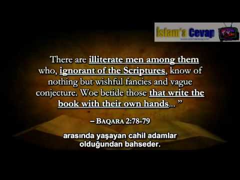 Bakara Suresi 79. Ayet İncil'in Tahrif olduğunu gösterir mi?