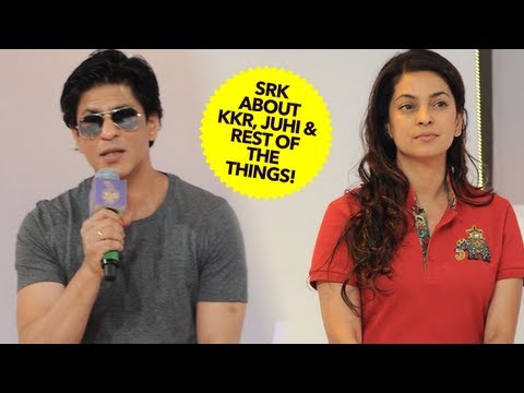 Shah Rukh Khan About KKR, Juhi Chawla & Rest Of The Things!