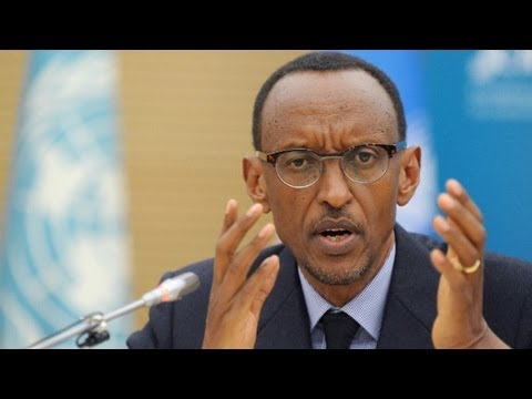 Rwandan president on war crime charges