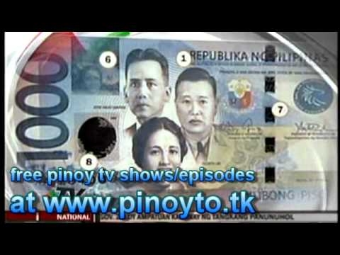 New Philippine Peso Bills December 2010 Money for the year 2011 Launch by BSP