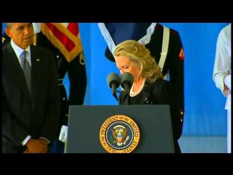 President Obama and Secretary Clinton Deliver Remarks at Andrews Air Force Base; updated 16 Sep 2012; published 14 Sep 2012