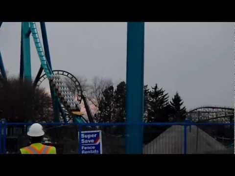 Leviathan's First Test Run at Canada's Wonderland