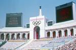 The Opening Ceremony of the 1984 Summer Olympics on July 28, 1984. The Coliseum was also the site of the 1982 Speedway World Final, held for the first and, to this day, only time in the USA.