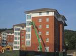 Work underway in 2011 on UVA campus housing. The University is also endowed with several affiliated centers including the Rare Book School, Center for Chemistry of the Universe, headquarters of the National Radio Astronomy Observatory, University of Virginia Center for Politics, Weldon Cooper Center for Public Service, Sorensen Institute for Political Leadership, and Miller Center of Public Affairs.