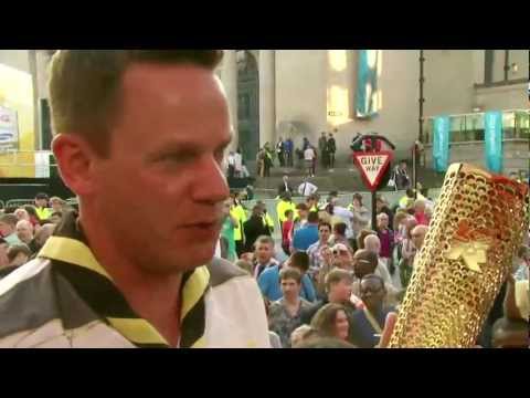 Olympic Torch lights up South Yorkshire