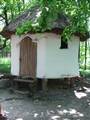 A raised hut used by farmers for drying herbs