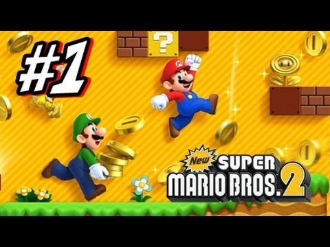 New Super Mario Bros 2 3DS - Part 1 World 1