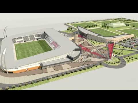 Gabala FC/Qabala FK - New Stadium Complex Virtual Tour (Interior)