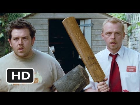 Record Toss - Shaun of the Dead (4/8) Movie CLIP (2004) HD