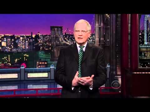 Tina Fey with David Letterman (2012 01 05) 1