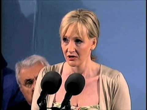 JK Rowling Speaks at Harvard Commencement