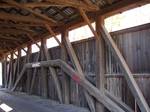 Mt. Pleasant Covered Bridge on the NRHP since August 25, 1980. South east of New Germantown on Township 304 (Mt. Pleasant Road), in Jackson Township, Perry County, Pennsylvania.