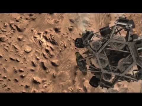 The Curiosity Rover Landing