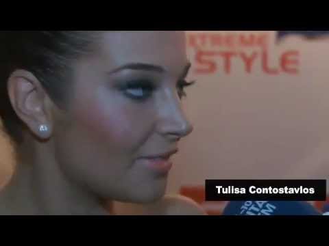 Tulisa Contostavlos interview at the FHM 100 Sexiest party 2012