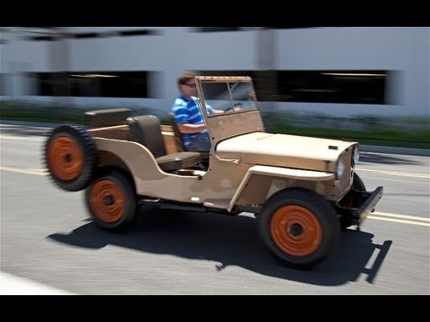 Jeep Evolution: 1945 Jeep CJ vs. 2012 Jeep Wrangler