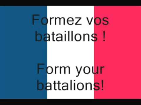 La Marseillaise, Hymne National Français