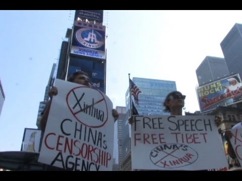 Chinese State-Run Xinhua News Gets LED Sign in Times Square