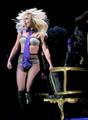 Britney Spears performing 