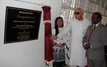 Union Minister for New and Renewable energy Farooq Abdullah with Chief Post Master General of Jammu kashmir Circle John Samuel inagurated Night post Office Servies at General Post Office Srinagar on Saturday 01, September 2012.This is for the first time that such a facility was introduced in the state Mr Samuel is the main behind revival and functioning of post offices in the state which were virtually defunct during last two decades of turmoil.