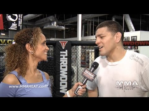 MMA HEAT - UFC's Nick Diaz: Happy to Train with Ronda Rousey