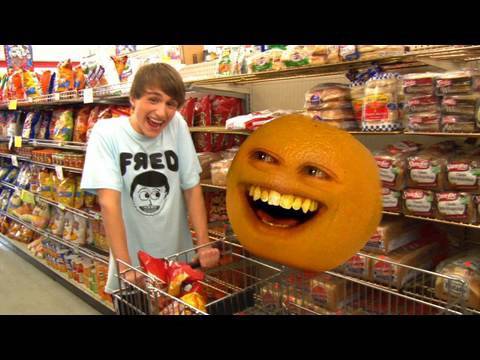 Fred Goes Grocery Shopping Feat. Annoying Orange