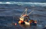 SAN PEDRO, Calif. - The Coast Guard rescued three commercial fishermen after their 33-foot vessel became disabled and began drifting dangerously close to the rocks off of the westernmost point of San Miguel Island in the Channel Islands chain, at about 4 p.m. Sunday. A Coast Guard MH-65 Dolphin helicopter from Air Station Los Angeles hoisted the trio and flew them back to Santa Barbara, Calif., with no injuries. The drama began when the commercial fishing boat, based out of Santa Barbara, became