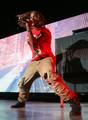 Leon Thomas performs during the Big Time Summer Tour at The Cruzan Amphitheatre West Palm Beach, Florida - August 24, 2012