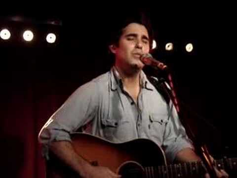 Joshua Radin They Bring Me To You Water Rats London July 2007