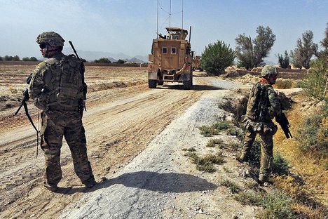 U.S. packing up before pulling out of Afghanistan 