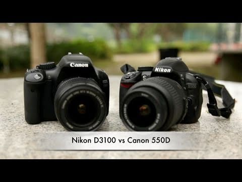 Canon 550D vs Nikon D3100