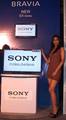 Model Satarupa Payne during the Launch of its new BRAVIA EX Series TV at City Hotel in Kolkata on Friday 07 September 2012