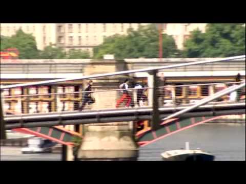 Jump London parkour seq, orig. C4 music. Director: Mike Christie.