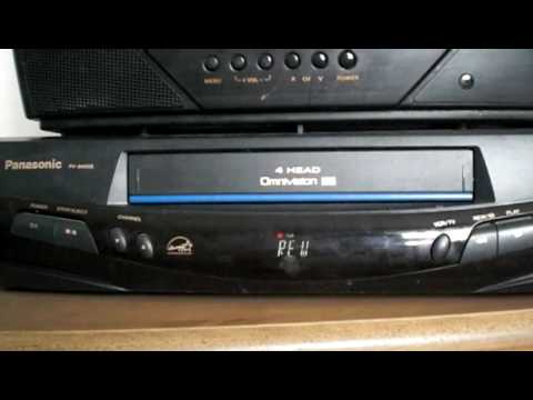 Panasonic Omnivision PV-8405S Video cassette recorder review