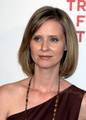 Cynthia Nixon at the 2009 Tribeca Film Festival for the premiere of An Englishman in New York.