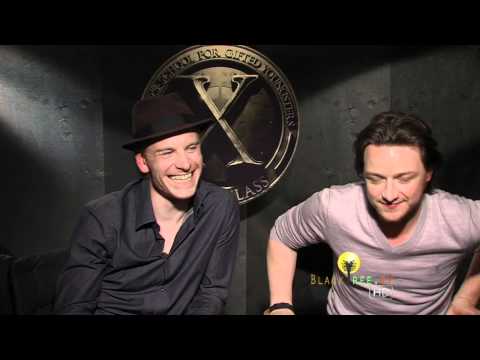 X-Men: First Class James McAvoy & Michael Fassbender as Xavier & Magneto