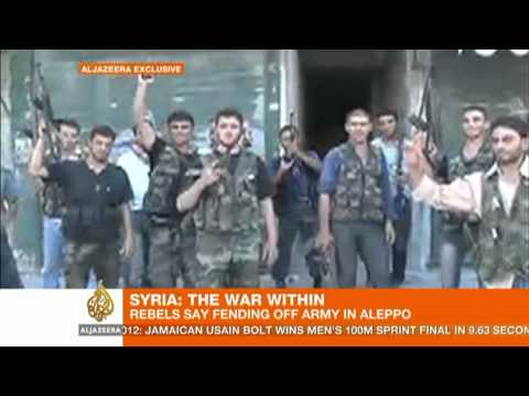 Rebels fend off Syrian army in Aleppo