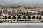 Aerial view of Kandahar Airport in 2005. Kandahar International Airport (more commonly known as Kandahar Airfield, KAF) (IATA: KDH, ICAO: OAKN) is located 10 miles (16 kilometers) south-east of Kandahar City in Afghanistan.