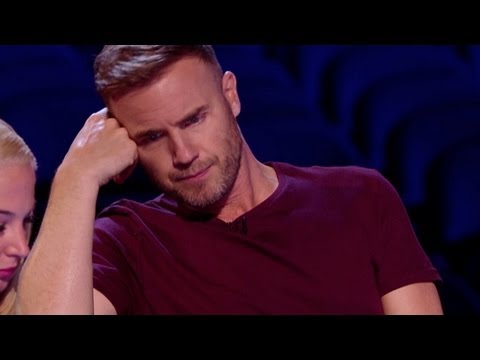 Watch Gary get his grump on - The X Factor UK 2012